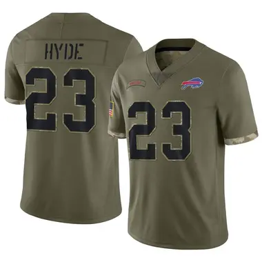 Men's Nike Micah Hyde Royal Buffalo Bills Team Game Jersey